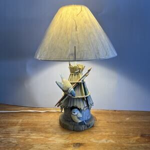 Marjolein Bastin Nature’s Sketchbook Lamp – Birdhouse Table Light with Shade